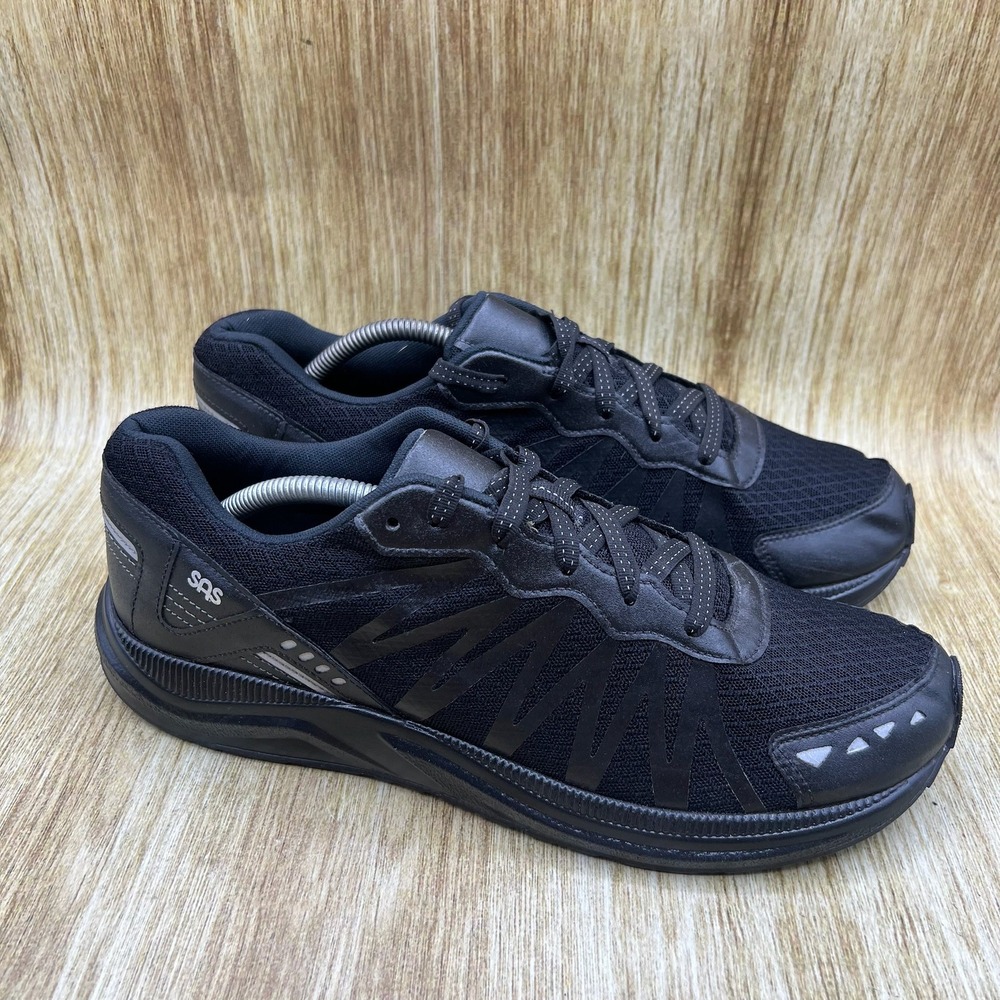 SAS Mission One Sneakers Men's Size 11 D Black Athletic Walking Shoes Vibram USA